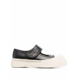 Marni Black Calf Leather Sneakers - NWT